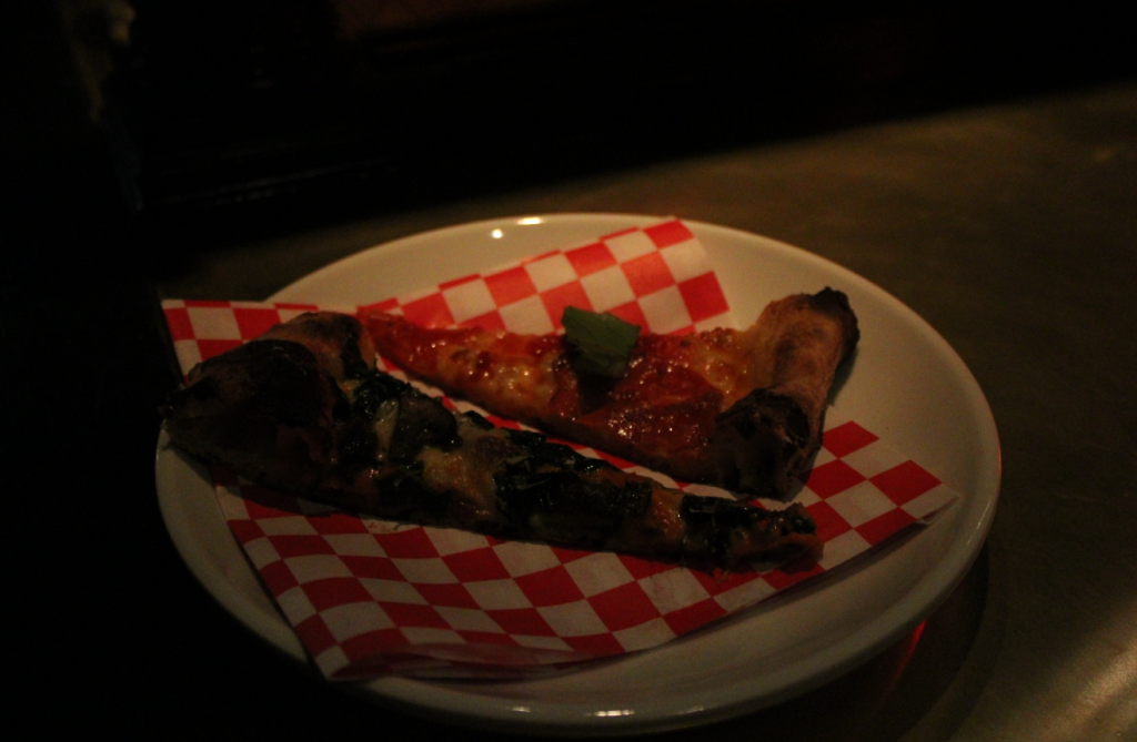 Pizza slices at Kilmac's