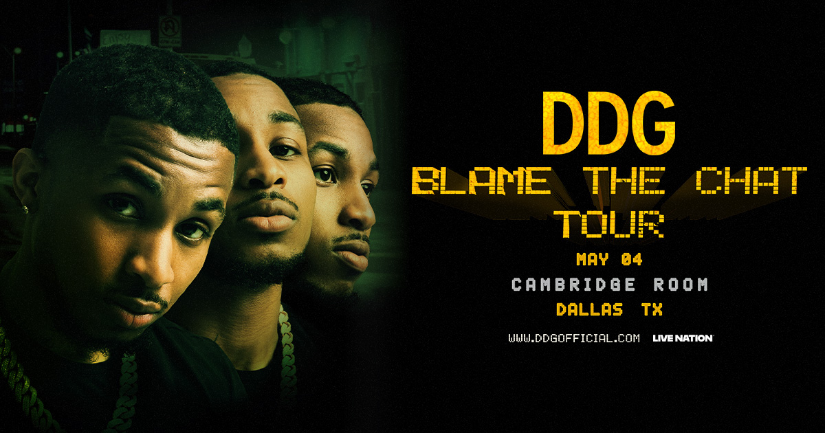 Win 2 tickets to DDG!