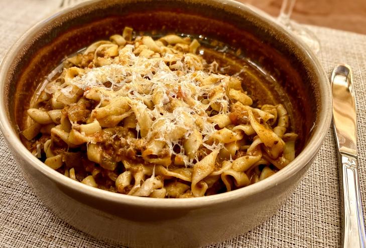Busiate al ragu della nonna Siciliane
