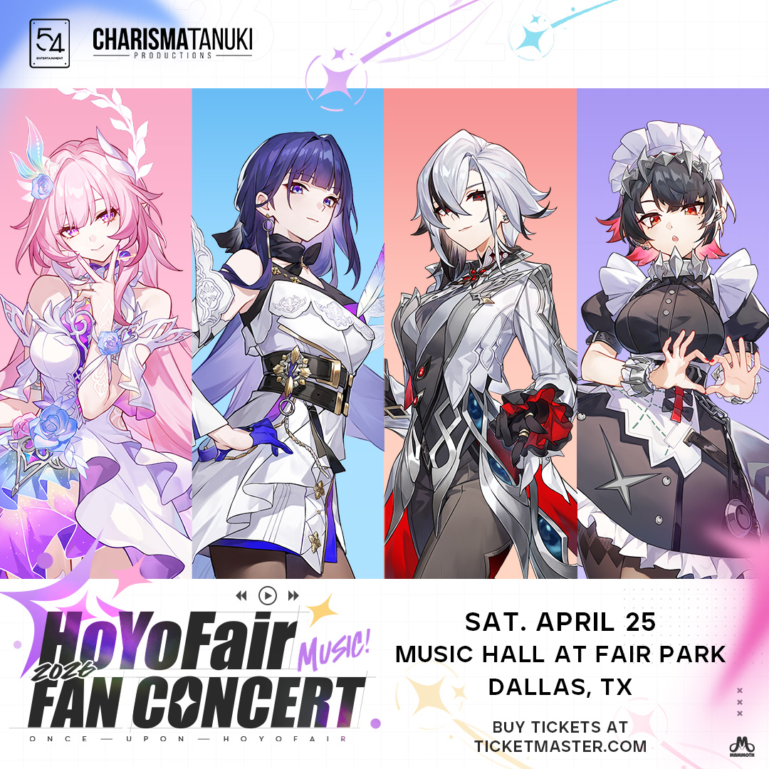 Win 2 tickets to HoyoFair Fan Concert!
