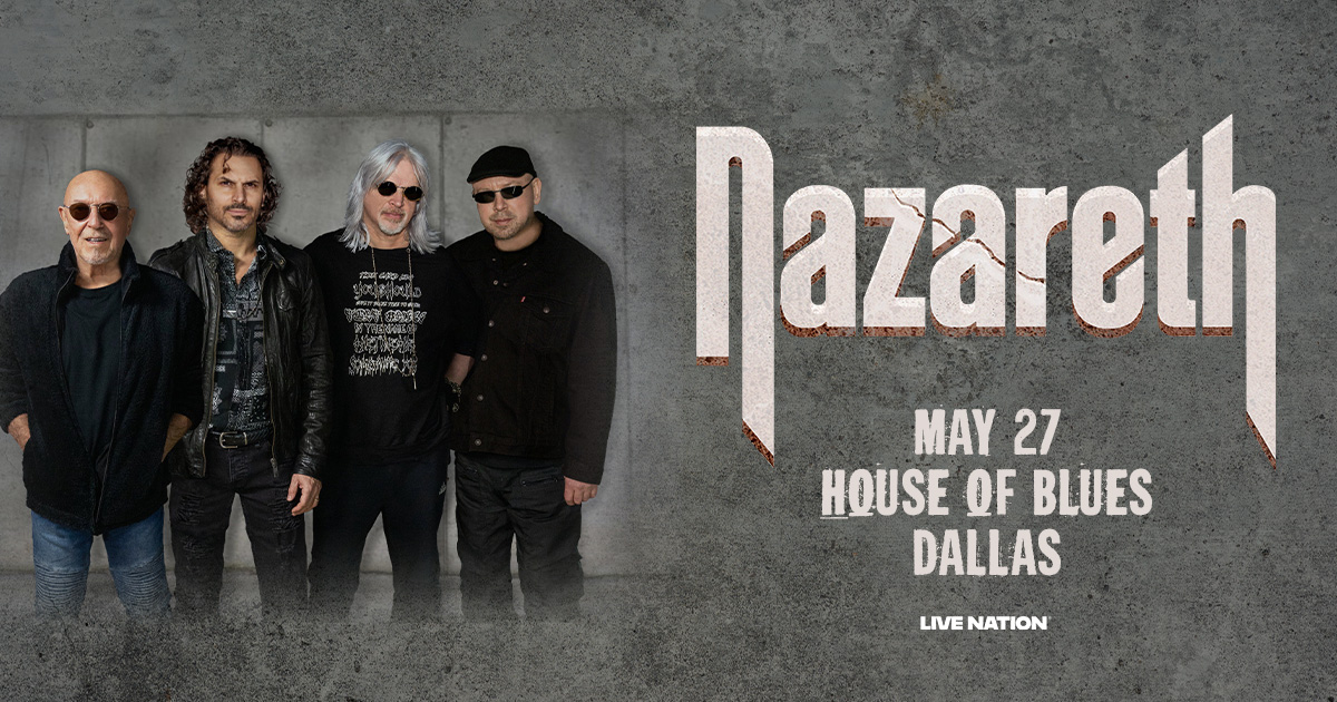 Win 2 tickets to Nazareth!
