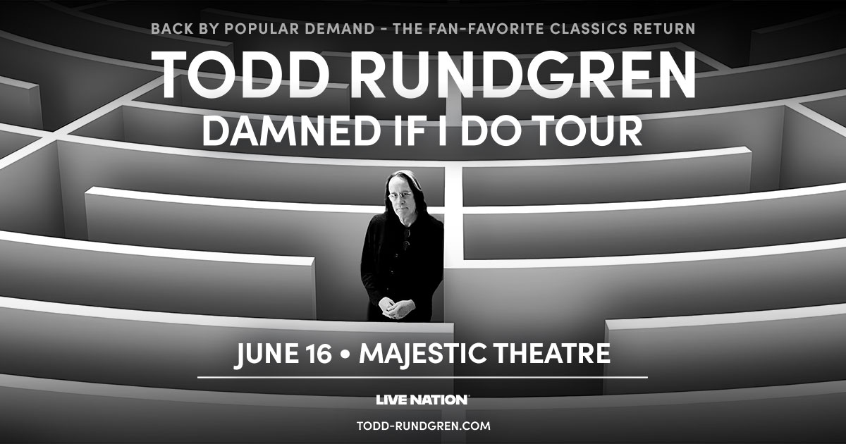 Win 2 tickets to Todd Rundgren!