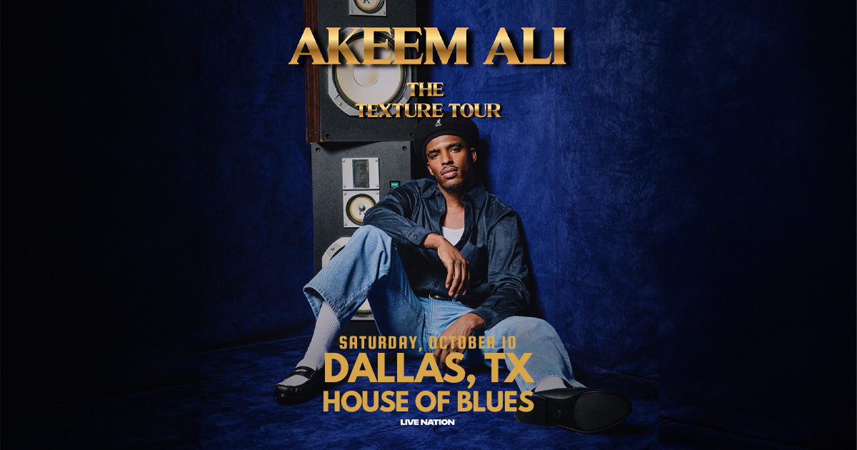Win 2 tickets to Akeem Ali!