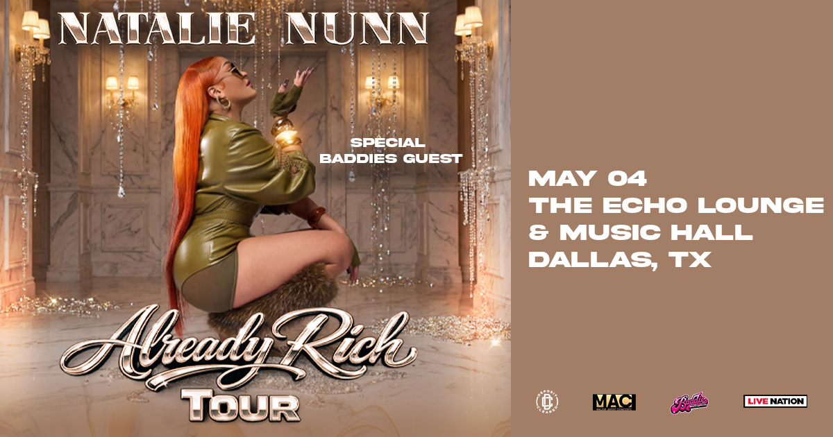 Win 2 tickets to Natalie Nunn!