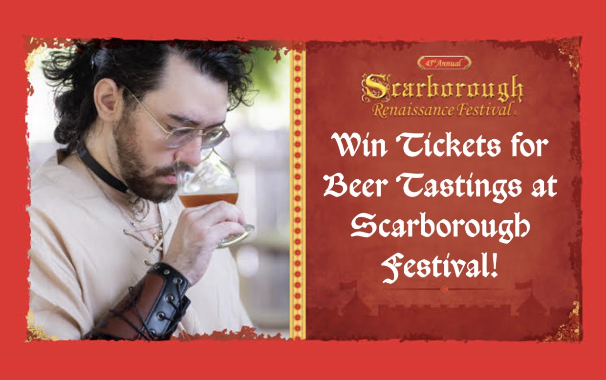 Win 2 tickets to Scarborough Festival Beer and Wine Tasting!
