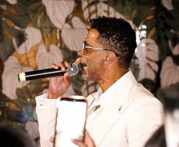 Eric Benét charms at Winsome Prime's 1-year bash