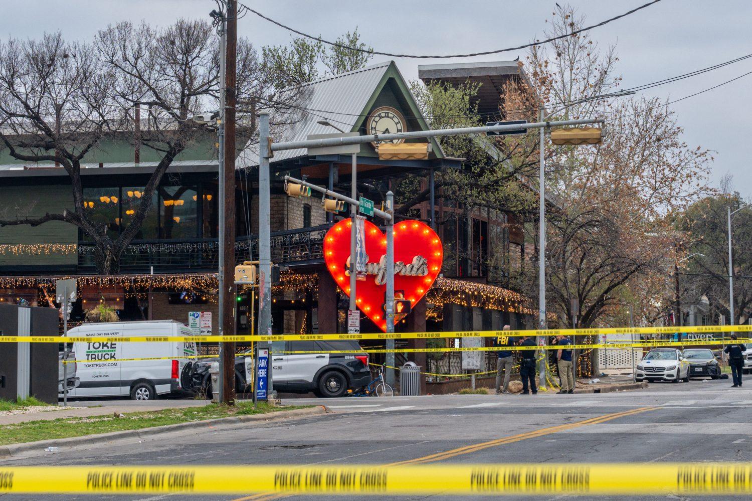 Austin Texas scene of 2026 mass shooting