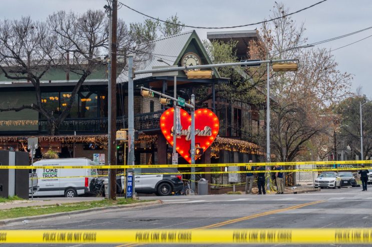 Austin Texas scene of 2026 mass shooting