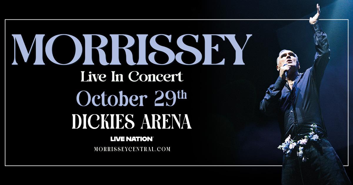 Win 2 tickets to Morrissey!