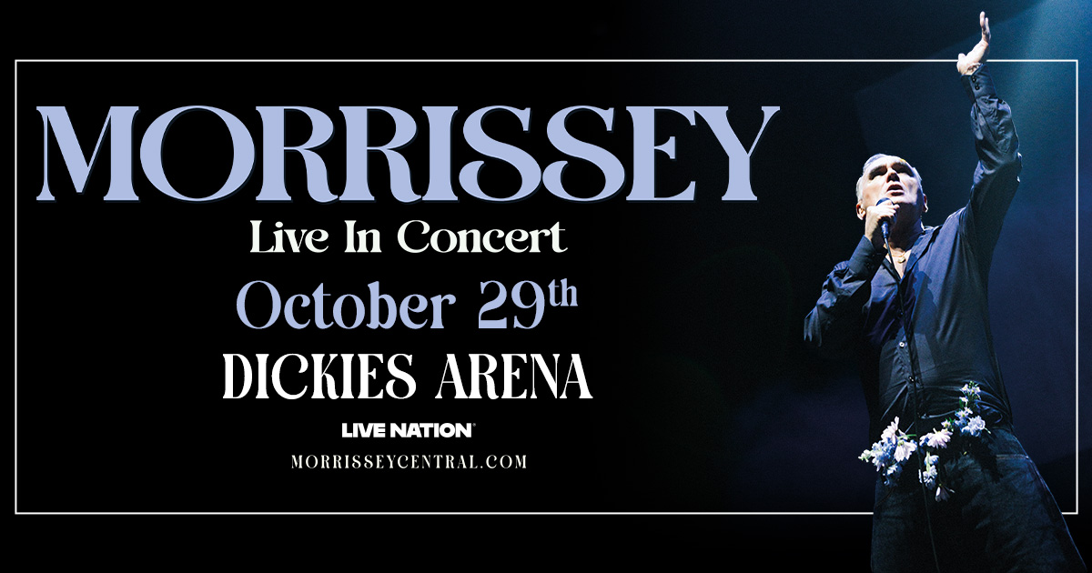Win 2 tickets to Morrissey!