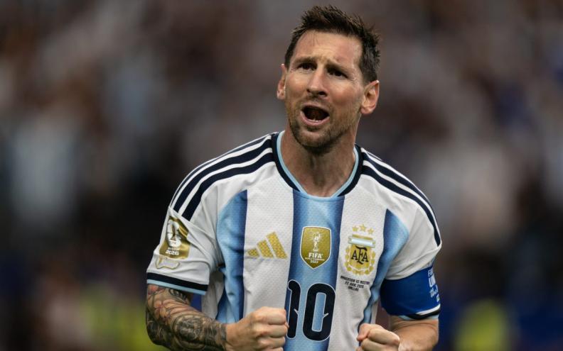 Lionel Messi of Argentina at the 2026 FIFA World Cup