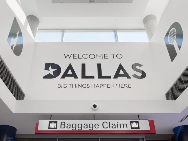 Love Field Airport in Dallas
