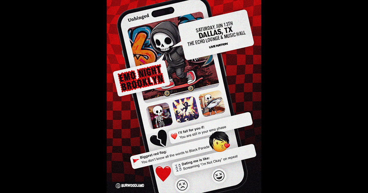 Win 2 tickets to Emo Night Brooklyn (18+)!