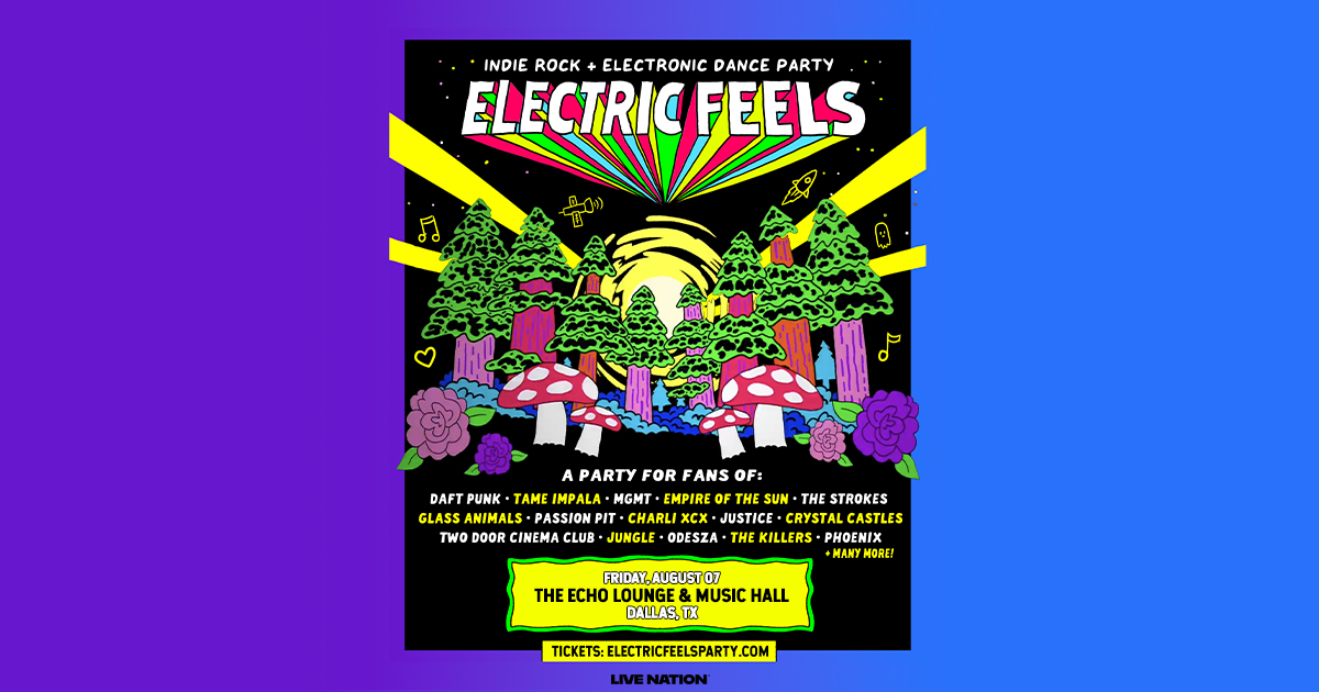 Win 2 tickets to Electric Feels (18+)!
