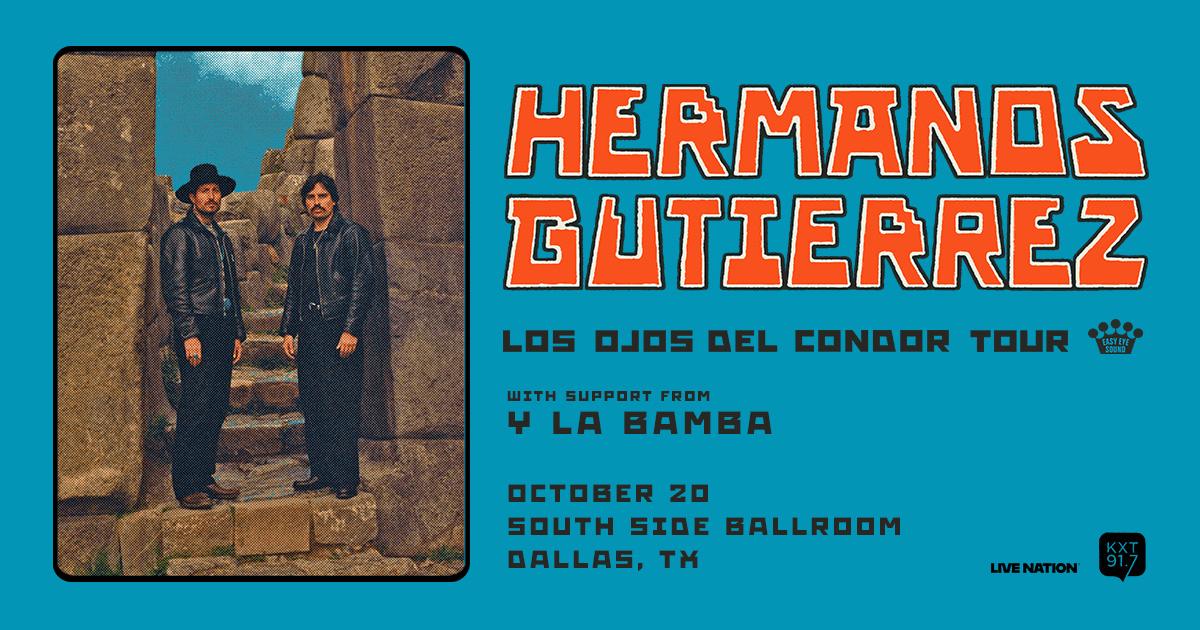 Win 2 tickets to Hermanos Gutiérrez!