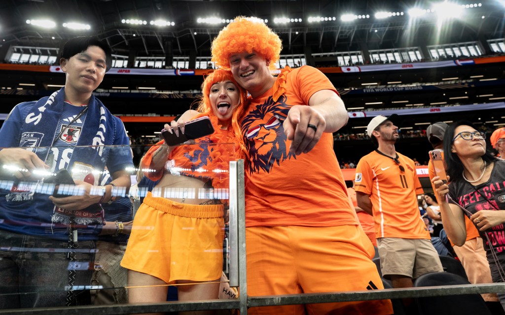 Dutch soccer fans at World Cup 2026 in Dallas
