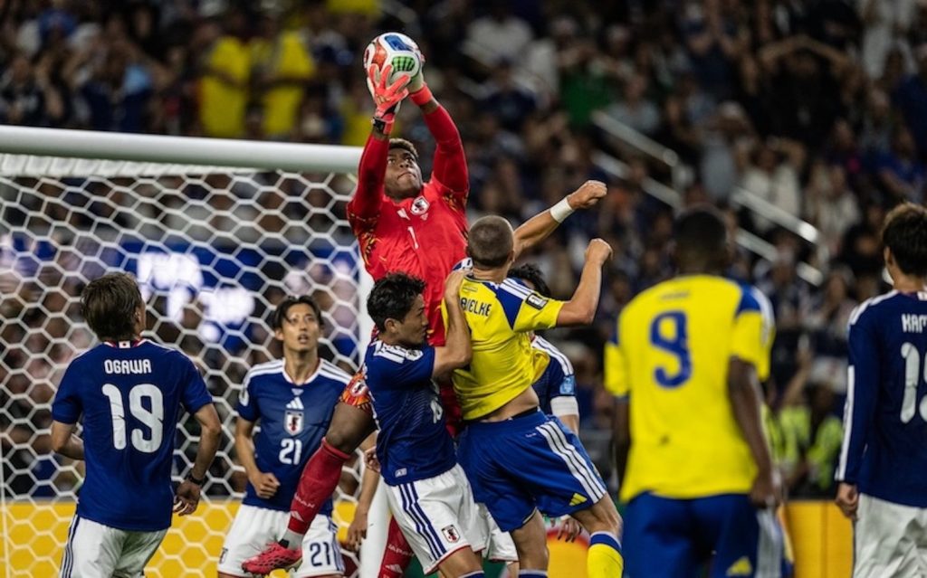 Japan goalie in World Cup