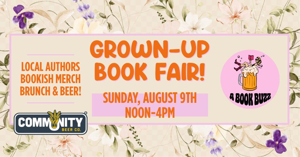 A Book Buzz: Grown-Up Book Fair