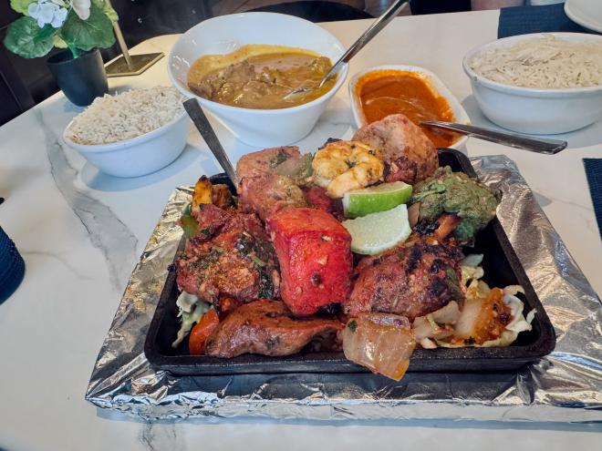 The Elephant Grill platter