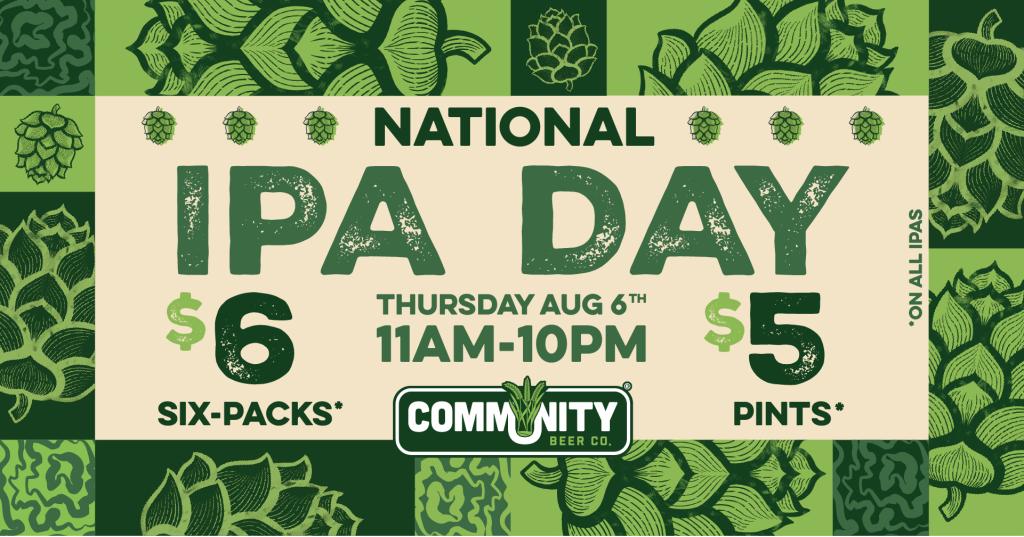National IPA Day at Community Beer Co.