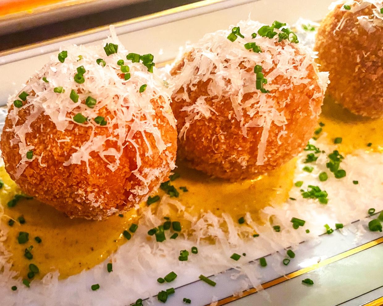 Lobster arancini
