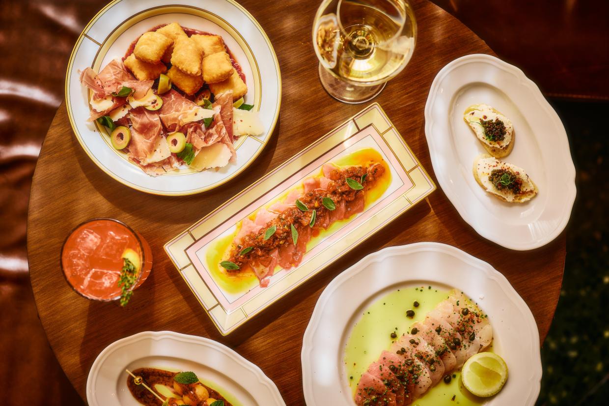 Cicchetti and crudo at Scilla
