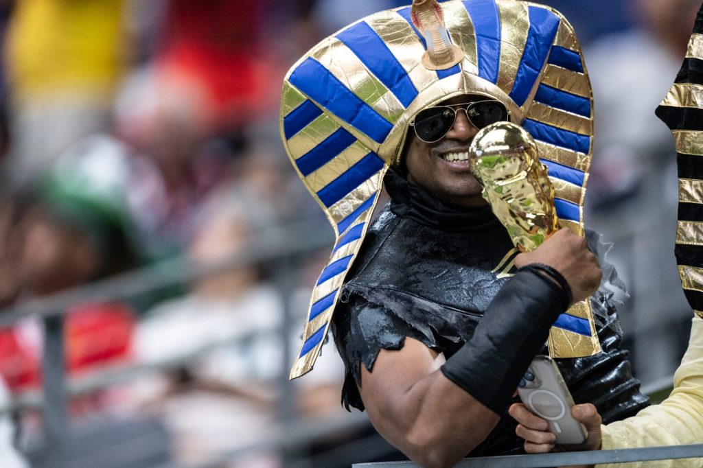 Egypt soccer fan at World Cup