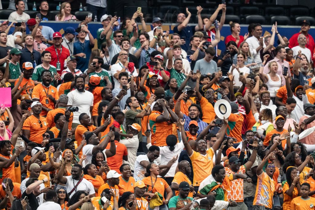 Ivory Coast fans at 2026 World Cup in Arlington