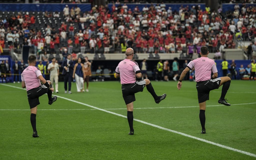 referees at World Cup in Dallas
