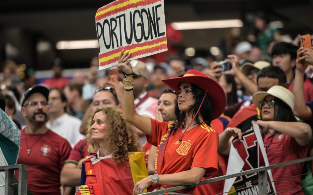 Spain fan at 2026 World Cup