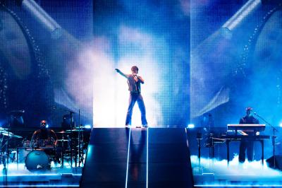 On the flip: Benson Boone dazzled at the AAC