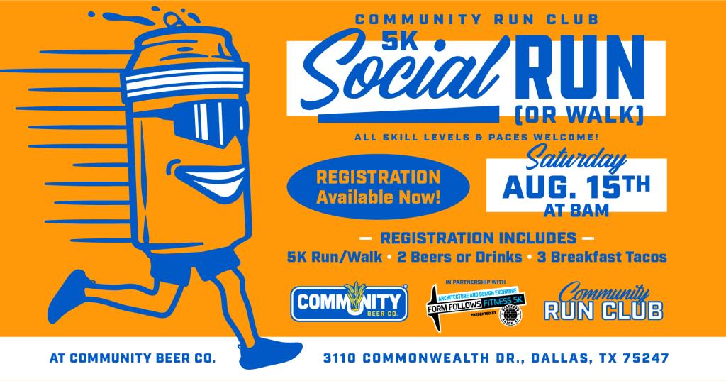 Community Run Club’s Social Run