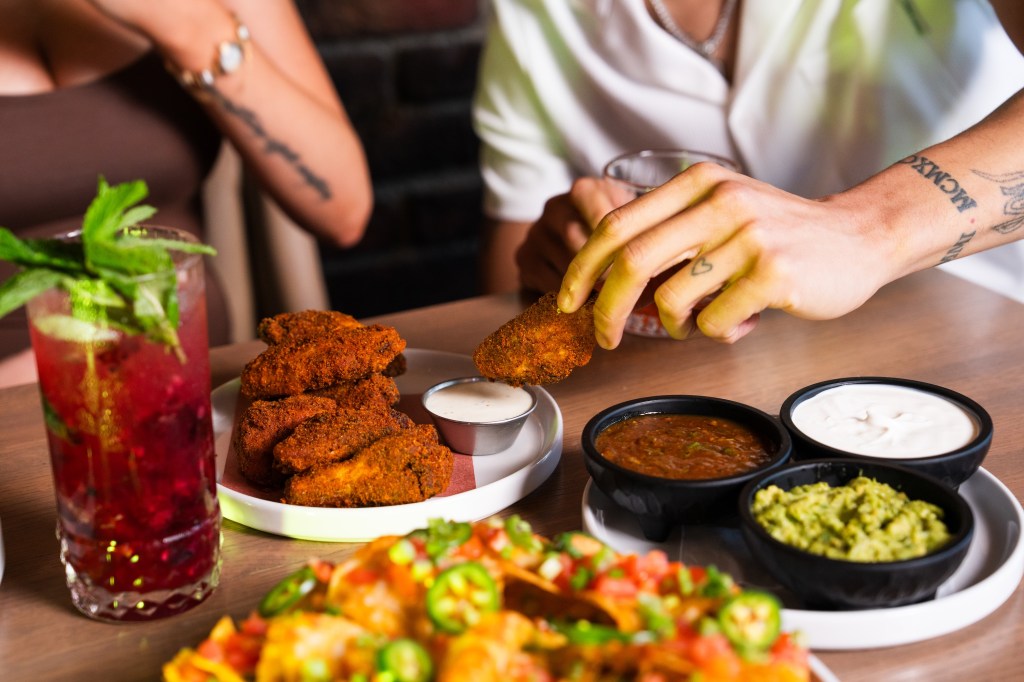 The menu offers a lot of typical sports bar fare.