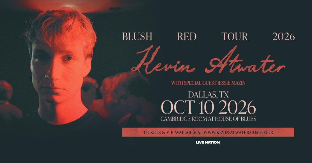Win 2 tickets to Kevin Atwater!