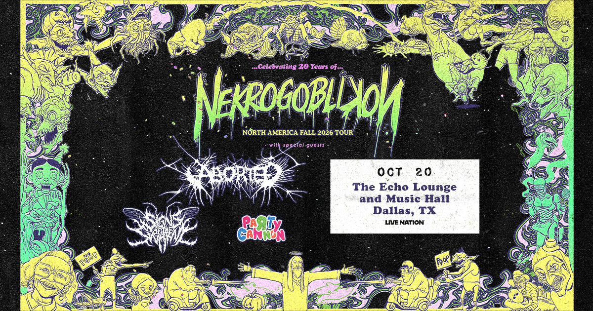 Win 2 tickets to Nekrogoblikon!