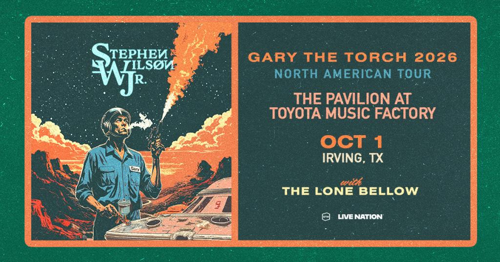 Win 2 tickets to Stephen Wilson Jr.!