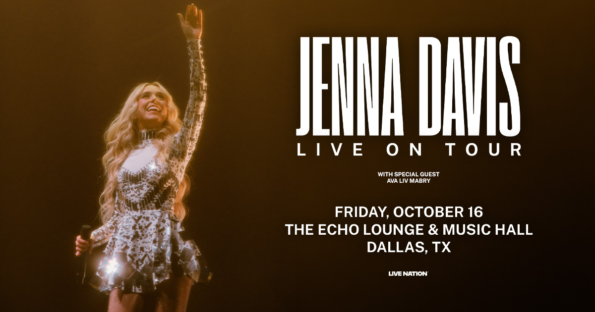 Win 2 tickets to Jenna Davis!