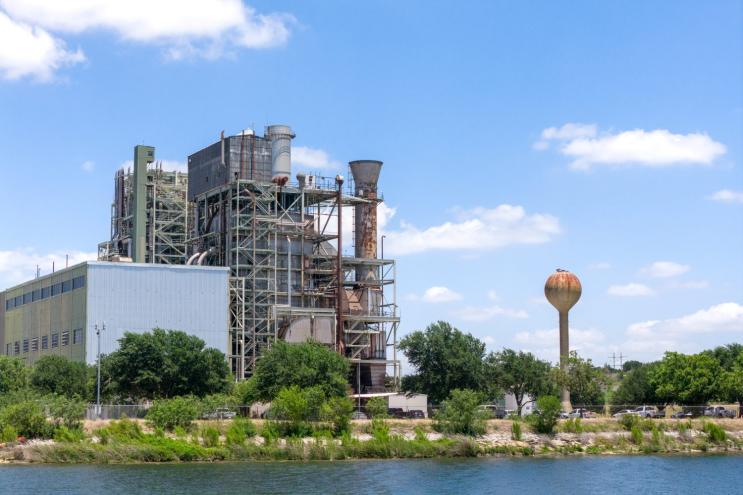 The Decker Creek Power Station in Austin.