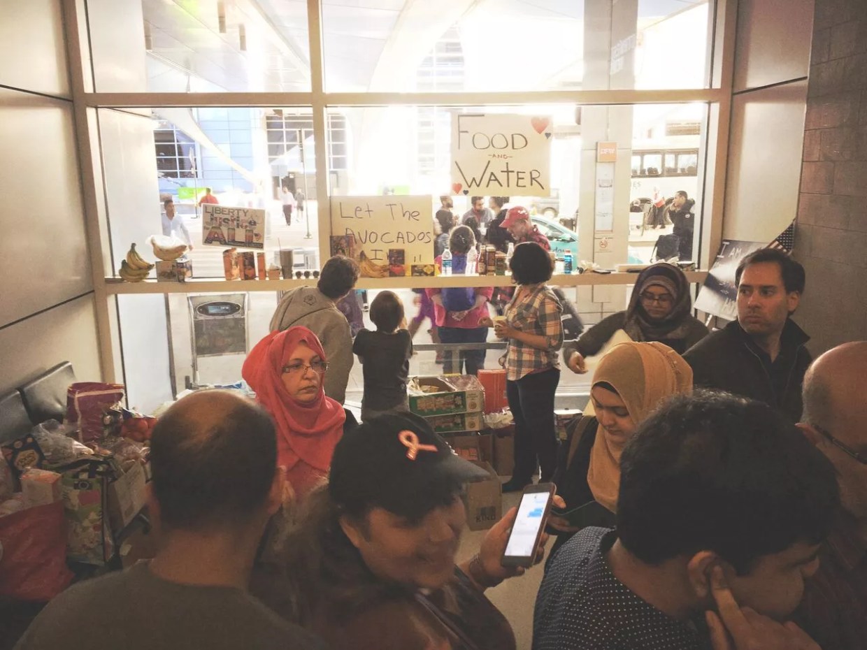 How Dallas Restaurants Rallied to Feed Attorneys and DFW Protesters Fighting Trump’s Travel Ban