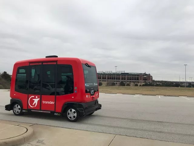 New Driverless Shuttle Offers Test Rides in Arlington