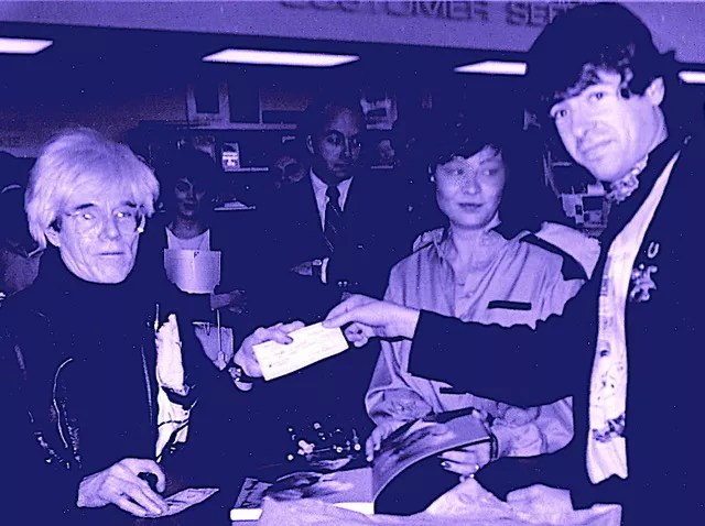 Namedropper: I Gave Andy Warhol a Hot Check in 1985