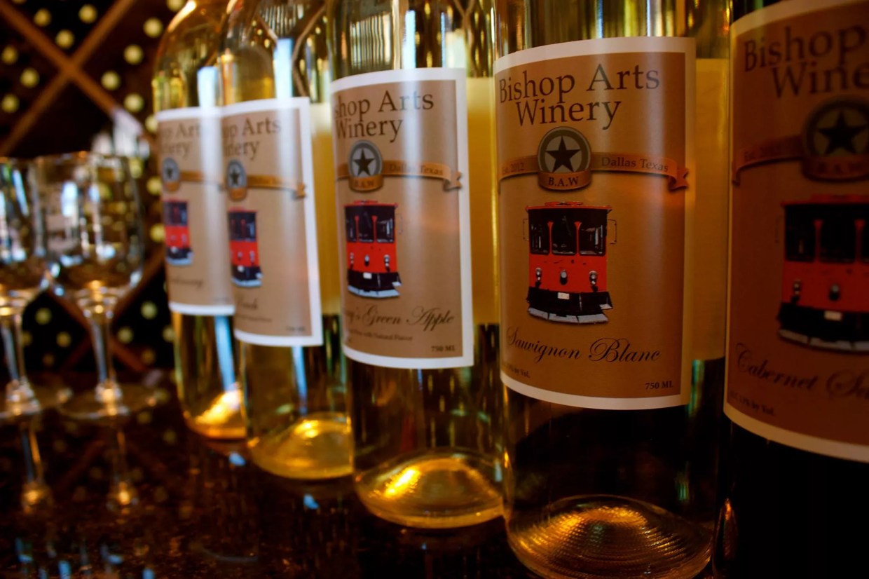 As Bishop Arts Changes, a Tiny Texas Winery Tries to Find Its Footing