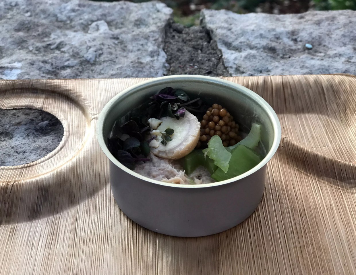 At the Uber-Classy Dallas Arboretum Food & Wine Fest, the Most Stunning Dish Came in a Can