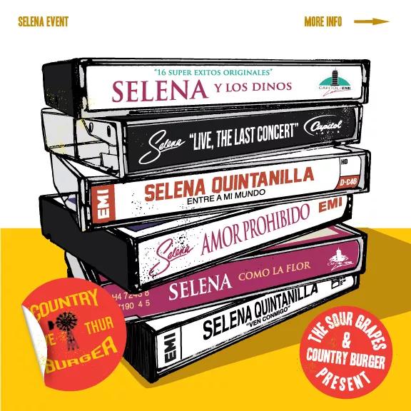 For Its Fourth Annual Selena Party, Country Burger Is Getting a Selena Mural