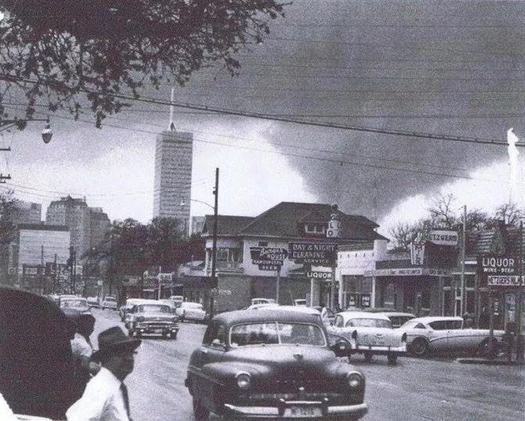 60 Years Ago This Month, Oak Cliffers Stood Outside to Watch a Deadly F3 Tornado