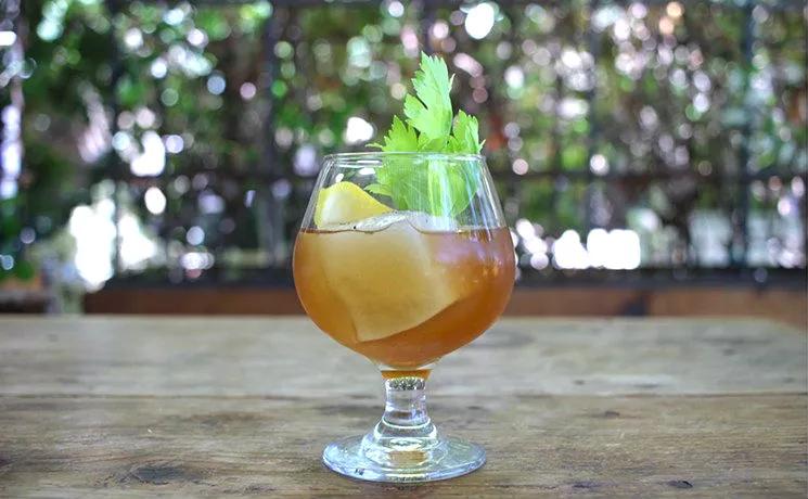 The Theodore’s Hugo Osorio Offers an Intriguingly Spicy Shrub Cocktail