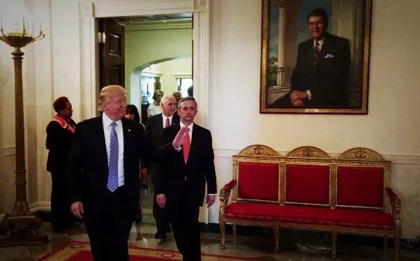 Donald Trump Makes Meaningless Gesture to Robert Jeffress