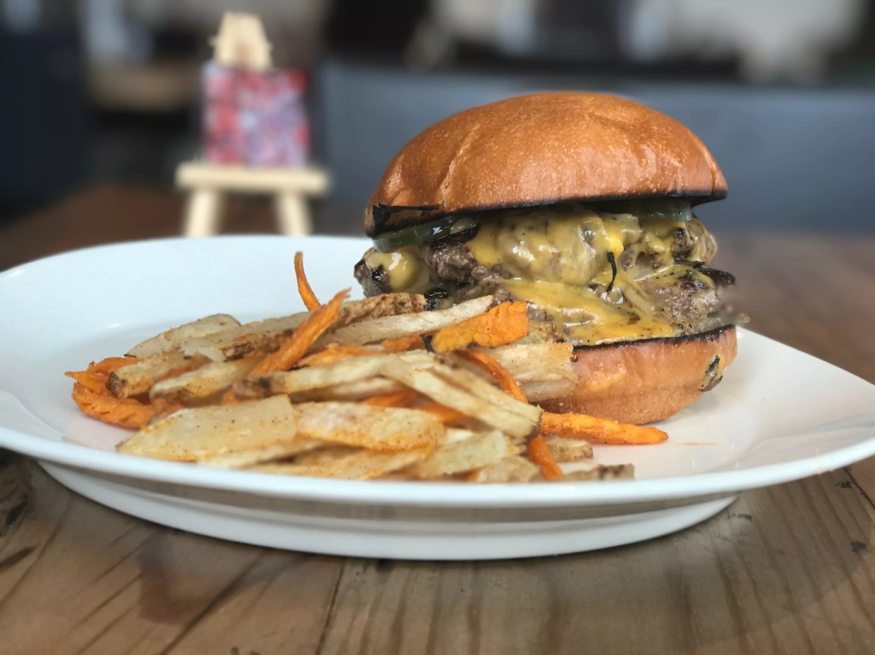 100 Favorite Dishes, No. 92: The Texas Akaushi Smash Burger at Junction Craft Kitchen