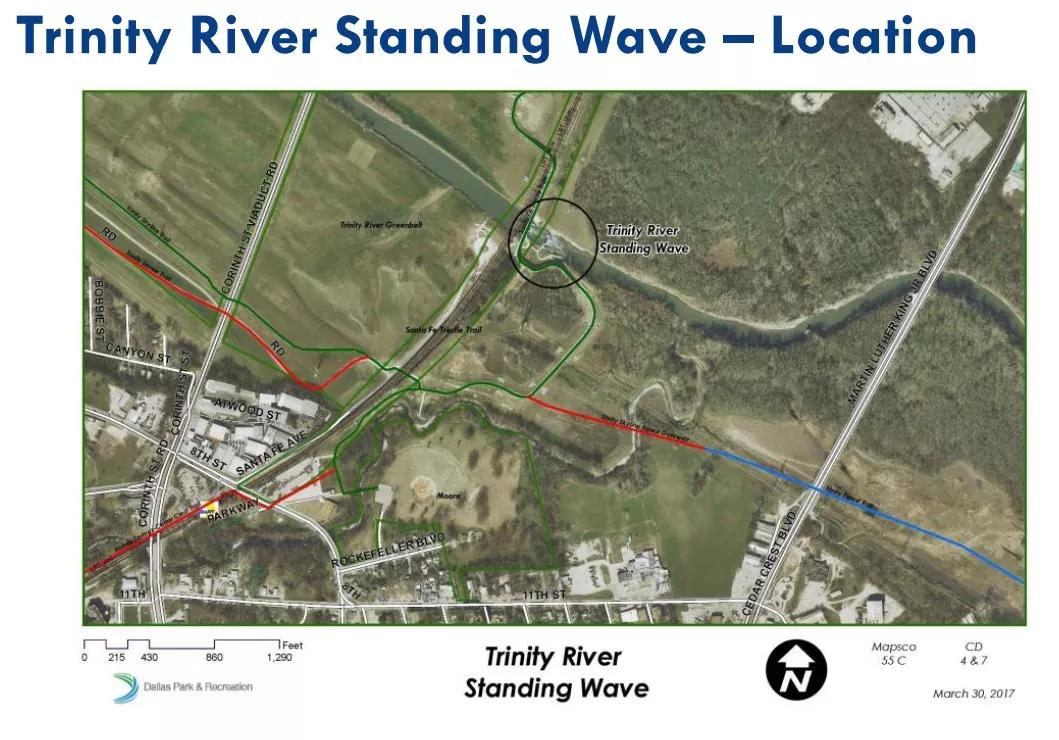 Dallas Approves $2 Million Plan to Remove Unused Whitewater Feature