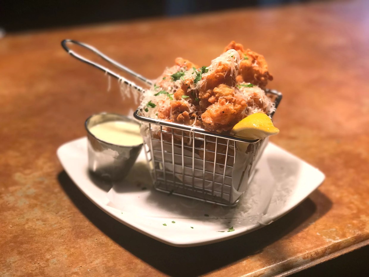 100 Favorite Dishes, No. 76: Crispy Gulf Shrimp at IdleRye